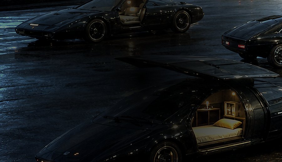 Fortress coupe-suite sports car